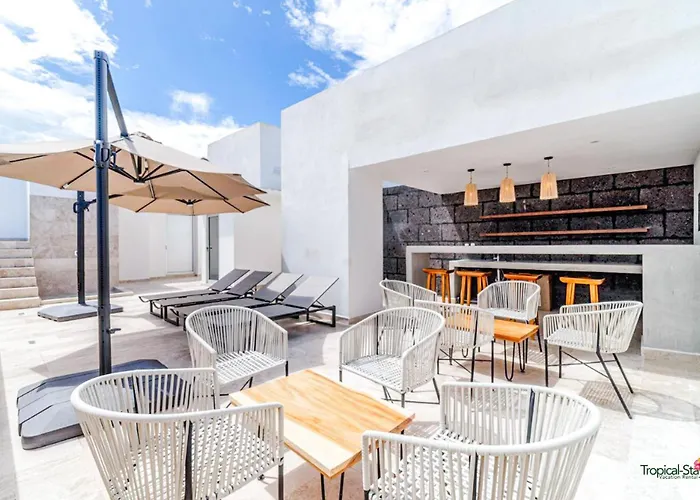 Exclusive 2 Bedroom Private Pool Fast Wifi In Aldea Zama Apartment Tulum