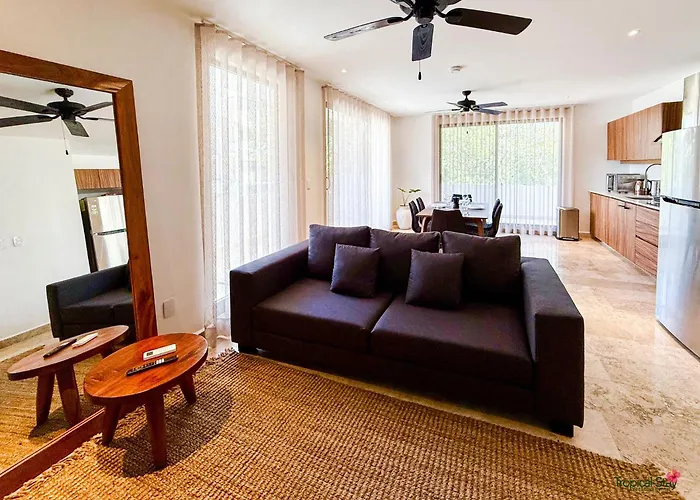 Exclusive 2 Bedroom Private Pool Fast Wifi In Aldea Zama